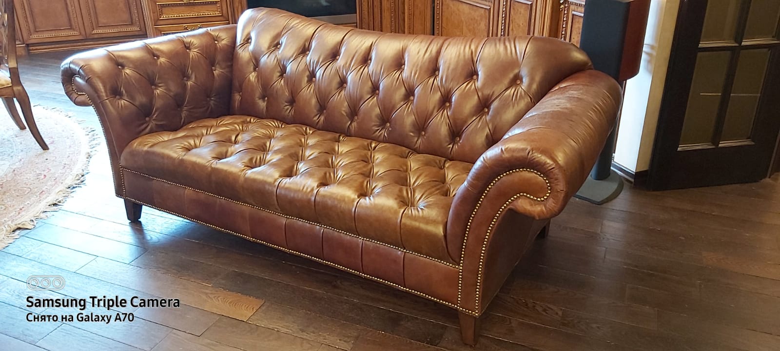 Перетяжка дивана. Мякинино